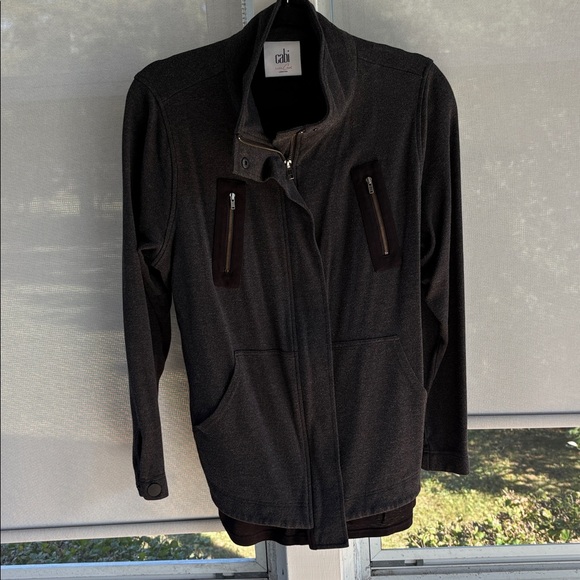 CAbi Charcoal Mesh-back Jacket - Picture 2 of 7